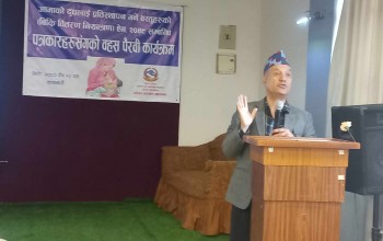 नेपालमा पूर्ण स्तनपान गराउनेको संख्या ५६ प्रतिशत