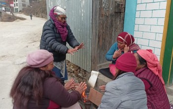 चिसोले सोलुको जनजीवन कष्टकर, जाडो छल्न अधिकांश स्थानीय बाहिरिए,