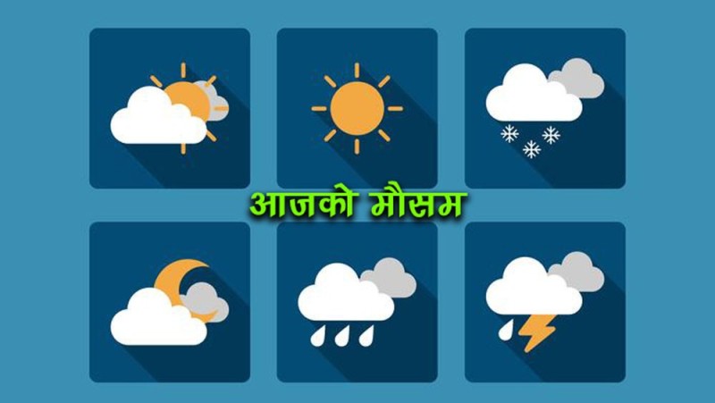 आजको मौसम : पहाडी भूभागमा आंशिक बदली रही बाँकी भूभागमा मौसम सफा रहने 