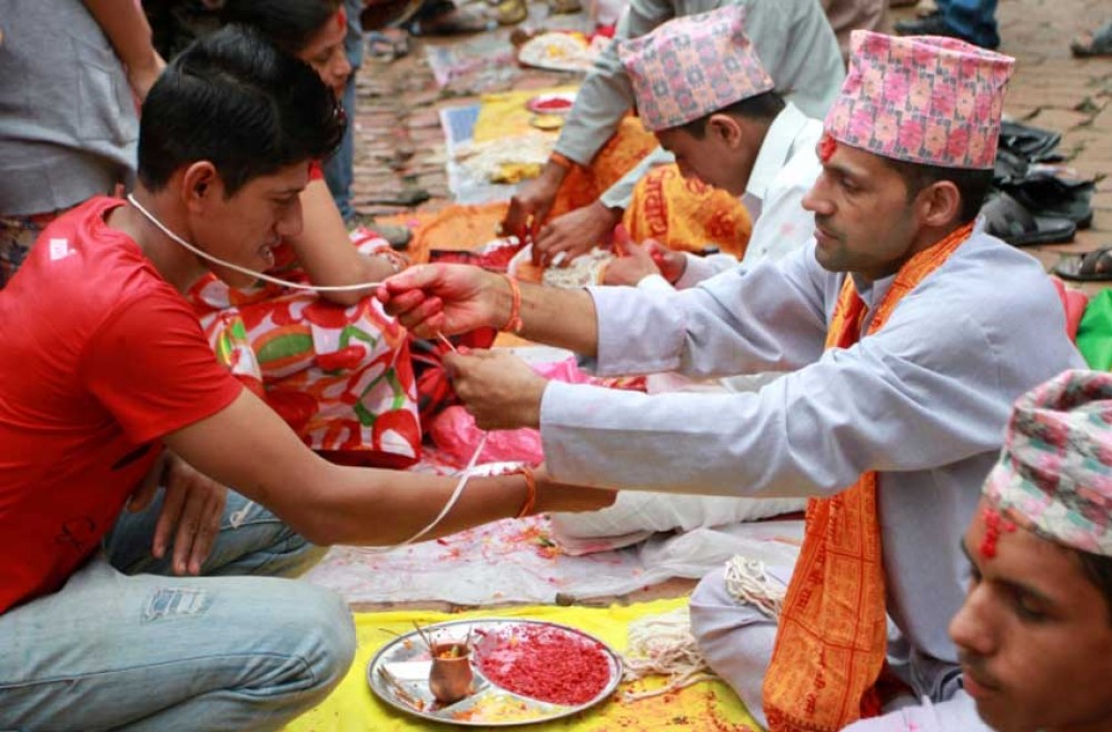 आज ऋषि तर्पणी, रक्षाबन्धन र जनै पूर्णिमा पर्व मनाइँदै